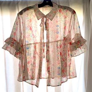 On the Road Boho Top Size Large
